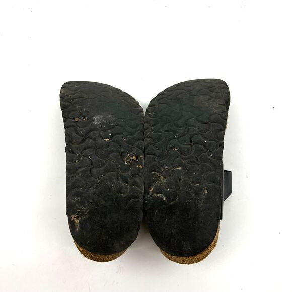 Birkenstock Gizeh Black Leather Sandals Women's 6 US - Picture 8 of 9